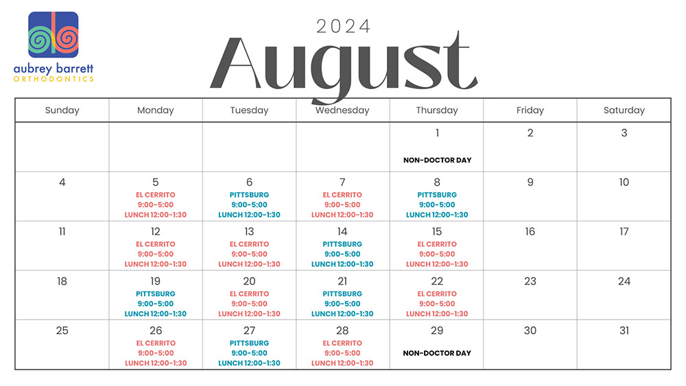 August 2024 Calendar